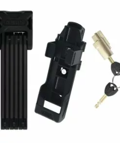 ABUS Bordo 6000 Faltschloss 90cm SH Halter + Shimano STEPS E8035 E8036 Akkuschloss Unterrohrakku Intern