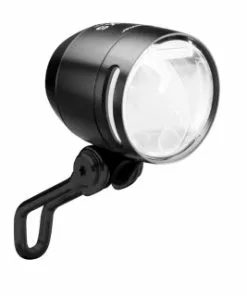 Busch-mueller Busch + Müller Lumotec IQ-XS LED Frontleuchte 70 LUX Für Dynamo Alu Schwarz