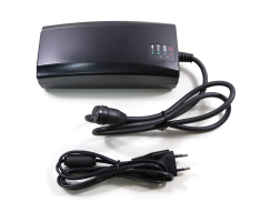 GO SwissDrive Ladegerät Li-Ion 42 Volt 4A Für 36V Akku Kompakt Ohne Lüfter, Mit Rosenberger Stecker Bis Mod. 2017 Bike-Bus