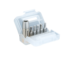 TOPEAK Werkzeug Nano TorqBox Drehmomenthülsen-Set 4 TOPEAK Werkzeug Nano TorqBox Drehmomenthülsen-Set – Bild 2